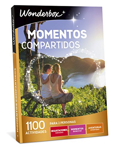 WONDERBOX Caja Regalo -Momentos COMPARTIDOS- 1.100 Actividades para Dos Personas