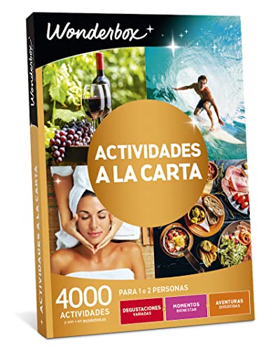 WONDERBOX Caja Regalo -Actividades A LA Carta- 2.370 Actividades para Dos Personas